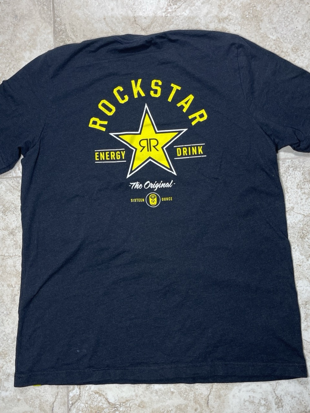 Rockstar Energy Drink The Original Cotton Graphic T-Shirt Black XL